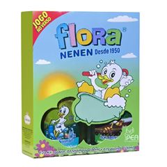 Kit Shampoo + Condicionador Flora Nenen Cabelos Cacheados 200ml