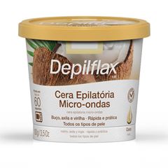 Cera Depilflax Microondas Coco 100g