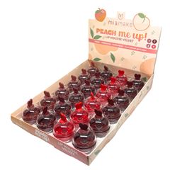 Lip Mousse Mia Make Peach Me Up Box C/24un