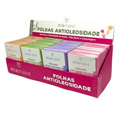 Folha Antioleosidade Mia Make Rosto