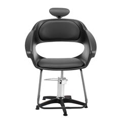 Cadeira Dompel Primma Black Hidráulica Preta