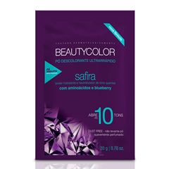 Pó Descolorante BeautyColor Safira 20g C/12un