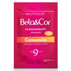 Pó Descolorante Bela&Cor Camomila 20g C/12un