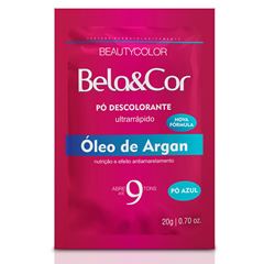 Pó Descolorante Bela&Cor Óleo de Argan 20g C/12un