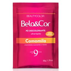 Pó Descolorante Bela&Cor Camomila 50g C/12un