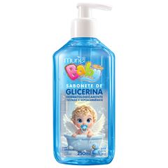 Sabonete Líquido Muriel Baby Glicerinado C/Válcula Azul 250ml
