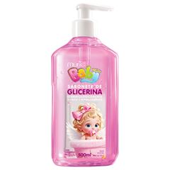 Sabonete Líquido Muriel Baby Glicerinado C/Válcula Rosa 500ml
