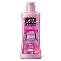 Shampoo Muriel Anticaspa Feminino Limpeza Profunda 3 em 1 140ml
