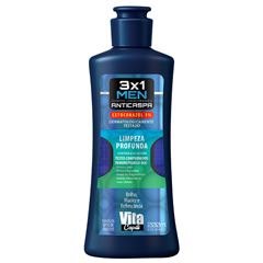 Shampoo Muriel Anticaspa Limpeza Profunda 3 em 1 200ml