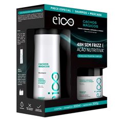 Kit Shampoo + Máscara Eico Pro Cachos Mágico 600ml