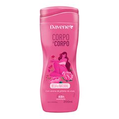 Loção Hidratante Davene Corpo a Corpo Natural 200ml