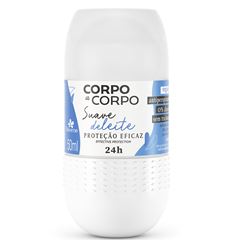 Desodorante Davene Roll-On Corpo a Corpo Suave 50ml