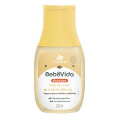 Shampoo Davene Bebê Vida Leite de Arroz 200ml