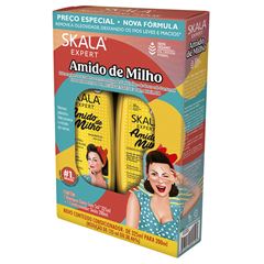 Kit Skala Shampoo 325ml + Condicionador 200ml Amidinho de Milho