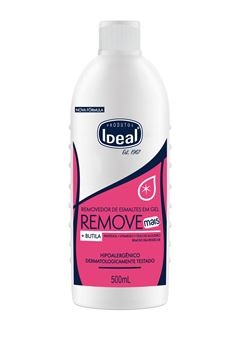Removedor de Esmalte Ideal Remove Mais 500ml
