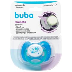 Chupeta Buba Confort Noturna T2 Foguete