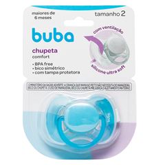 Chupeta Buba Confort T2 Azul