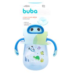 Copo Buba Dispositivo Canudo Mergulho Azul