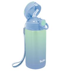 Copo Térmico Buba Parede Dupla Degradê 400ml Azul