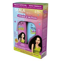 KIT SH COND SKALA MAIS CACHOS 325/200ML