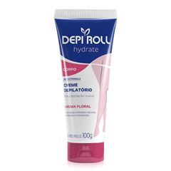 Creme Depilatório Depi Roll Corporal Floral 100G.