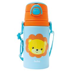 Garrafinha Buba de Aluminio Animal Fun Leão- 450ml