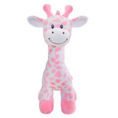 Girafinha de Pelucia Buba Rosa