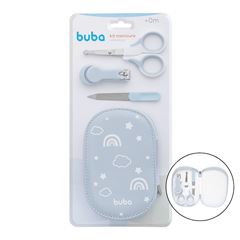 Kit Manicure Buba com Estojo Azul
