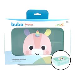Lunchbox  Buba Com Divisorias Zoo Unicornio 1000ml