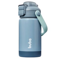 Copo Térmico Buba Parede Dupla Com Bico E Canudo Ocean 360ml