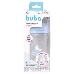 Mamadeira Buba Easy Flow Nuvem Azul 270ml