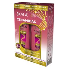 Kit Skala Shampoo 325ml + Condicionador 200ml Ceramidas