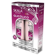 Kit Skala Shampoo 325ml + Condicionador 200ml Glicolico
