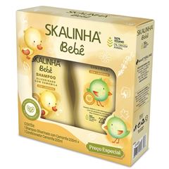 Kit Skalinha Shampoo 200ml + Condicionador 200ml Camomila