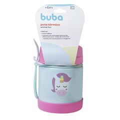 Pote Termico Buba Animal Fun Unicornio 320ml