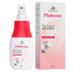Óleo Corporal Davene Materne 200ml