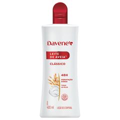 Leite de Aveia Corporal Davene Clássico 400ml