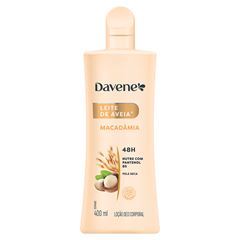 Leite de Aveia Corporal Davene Macadâmia 400ml
