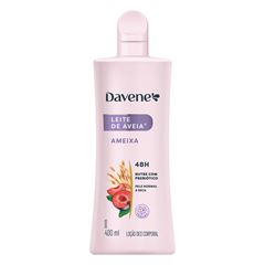 Leite de Aveia Corporal Davene Ameixa 400ml