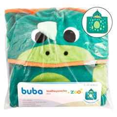 Toalha Poncho Buba Zoo dino