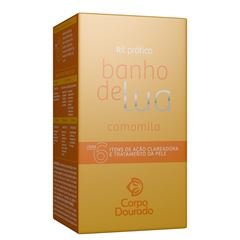 Kit Corpo Dourado Banho de Lua Camomila