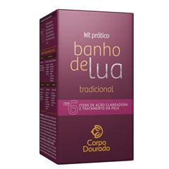 Kit Corpo Dourado Banho de Lua Pratico