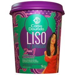 Mascara Corpo Dourado Lisos de Arrasar 1kg
