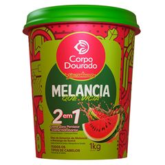 Mascara Corpo Dourado Melancia que Vicia 1kg
