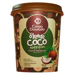 Mascara Corpo Dourado Óleo de Coco 1kg