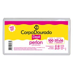 Perlon Corpo Dourado Cortado 7/16cm C/100 Folhas