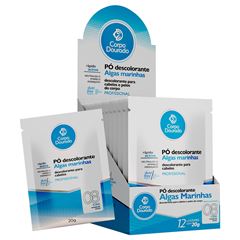 Pó Descolorante Corpo Dourado Algas Marinhas 20g