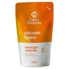 Sabonete  Liquido Corpo Dourado Maracuja e Camomila 200ml