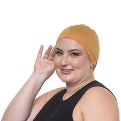 Touca Santa Clara Para Cabelo Nero Bege Grande