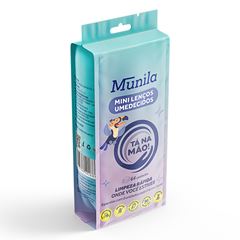 Lenço Umedecido Munila tá na Mão Kit C/8